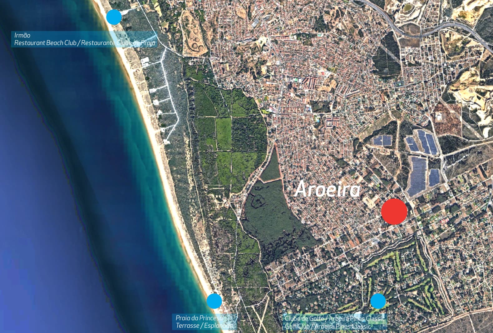 Location Aroeira